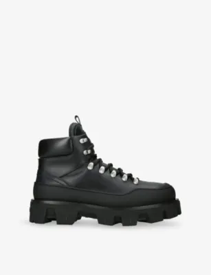 MONCLER Peak Trek Leather Hiking Boots - EUR 43.5 / 9.5 UK MEN