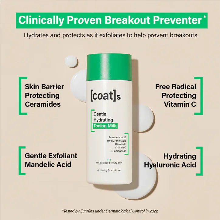 Coats [coat]s Gentle Hydrating Toning Milk 125ml, additional product view 3