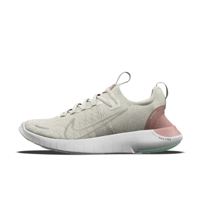 Nike Free RN By You Custom Men's Road Running Shoes - Light Orewood Brown/Phantom/Light Orewood Brown