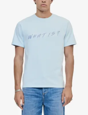 THE KOOPLES Slogan-print regular-fit cotton T-shirt detail 3