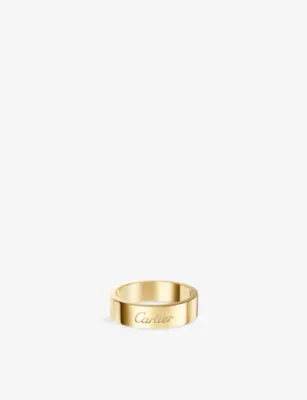 CARTIER C de Cartier 5mm 18ct Yellow-Gold Wedding Ring - 53mm in YELLOW GOLD – Mens | Jewellery | Rings