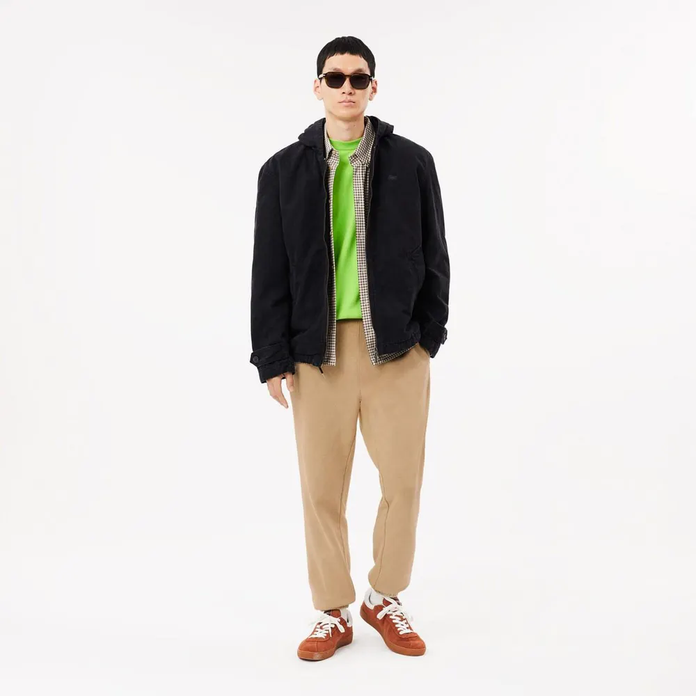 Lacoste Regular Fit Cotton Sweatpants detail 3