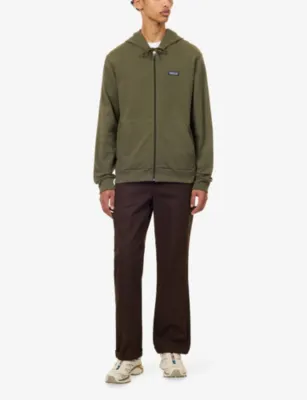 PATAGONIA Daily Full-Zip Cotton Hoody in Basin Green, additional product view 2
