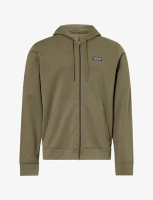 PATAGONIA Daily Full-Zip Cotton Hoody in Basin Green – Mens | Tops & t-shirts | Hoodies