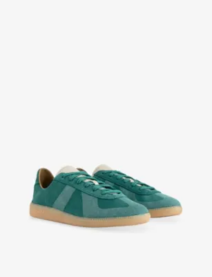 ADIDAS BW Army Suede Trainers - 10 in ACTIVE GREEN FTWR WHITE, additional product view 3