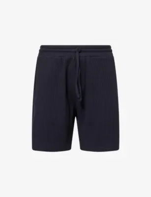 ARNE Relaxed-Fit Waffle Woven Shorts