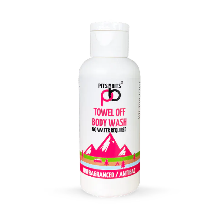 Pits & Bits No Rinse, Water Free Antibacterial Body Wash 100ml