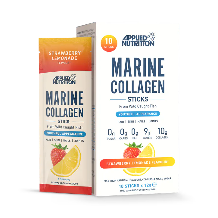Applied Nutrition Marine Collagen Strawberry Lemonade 10 Sachets