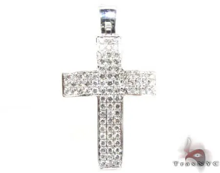 RINA - For Him FACTORY Victory Cross 11061 in White Gold – Pendant