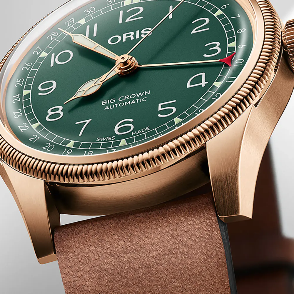 Oris Big Crown 80th Anniversary Edition 40mm Mens Watch detail 2