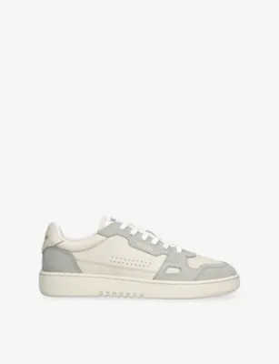 AXEL ARIGATO Dice Lo Leather and Suede Trainers - EUR 42 / 8 UK MEN in GREY MID – Mens | Trainers | Lace up trainers