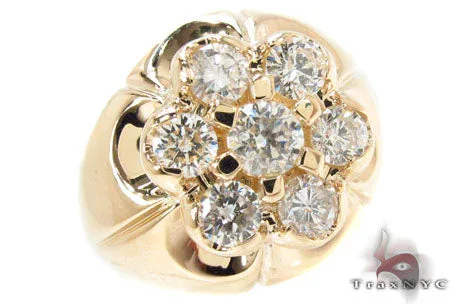 RINA - For Him FACTORY Channel Crown Ring 30615 in Rose Gold / 8 – Ring