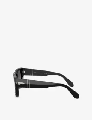 PERSOL PO0064S Pillow-Frame Acetate Sunglasses detail 2