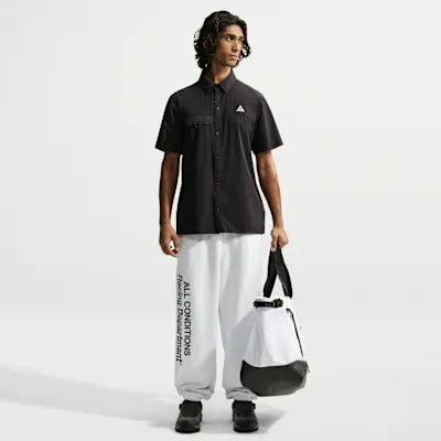 Nike ACG Tuff Fleece Dri-FIT Trousers - Summit White/Black in Summit White/Black – Nike men's and unisex