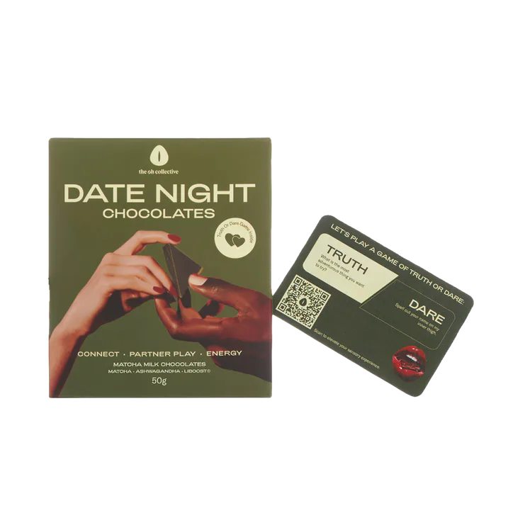 The Oh Collective Date Night Libido Chocolate White Chocolate Matcha, additional product view 2