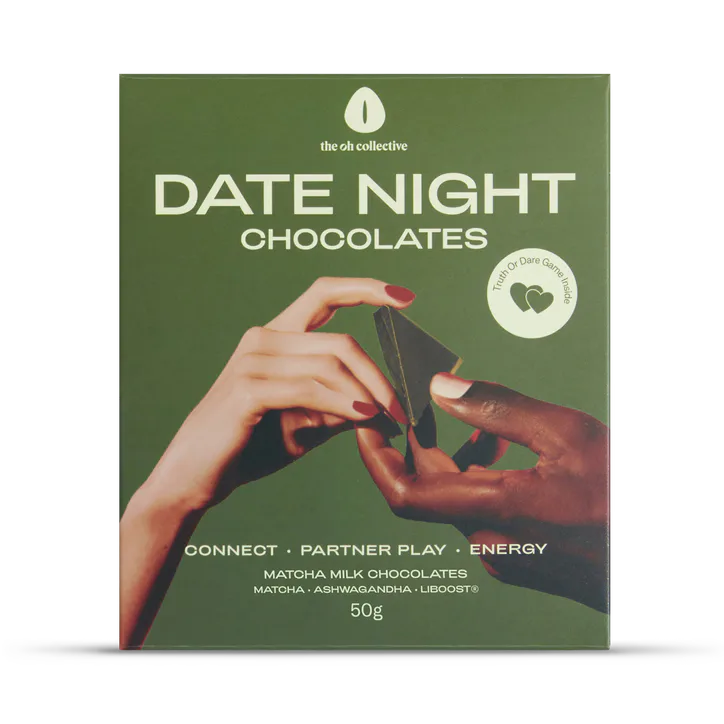 The Oh Collective Date Night Libido Chocolate White Chocolate Matcha