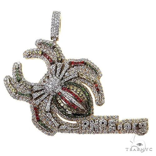RINA - For Him CUSTOM Custom Made Diamond Logo Pendant 68785 – Pendant