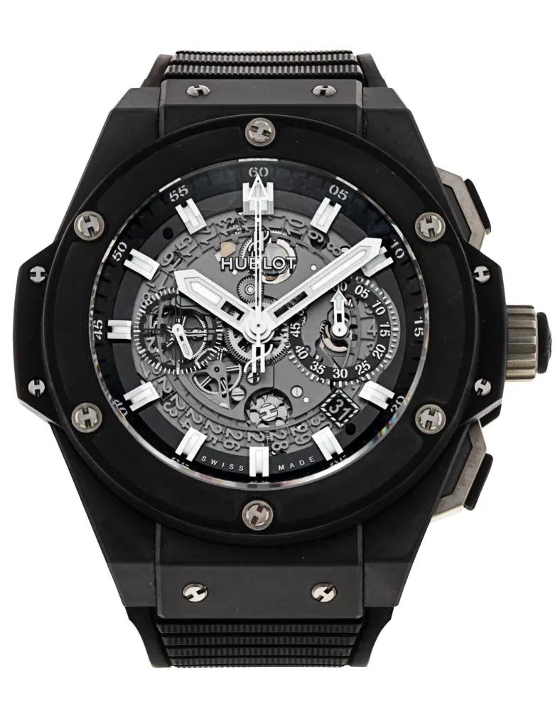 Hublot King Power 701.CI.0170.RX — 2002 — Very good in Skeleton – Pre-owned watches