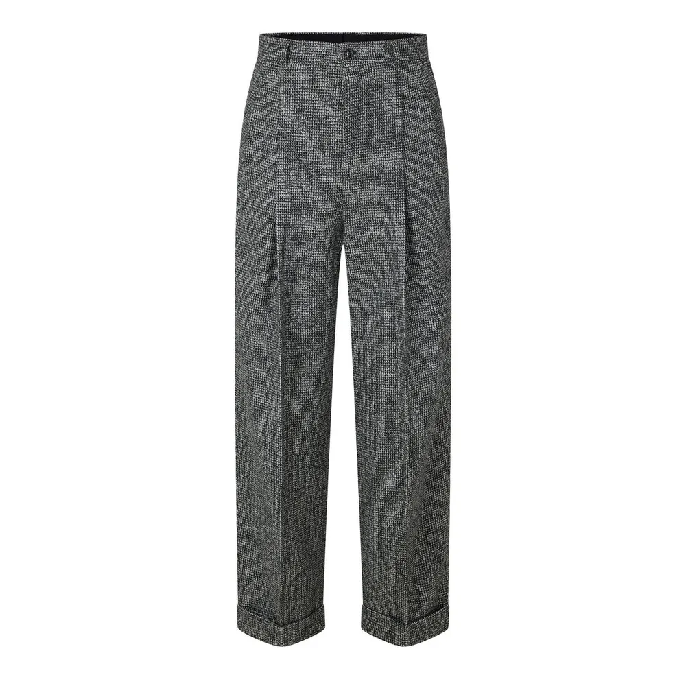Dolce and Gabbana DG Mixed Wool Trou Sn64
