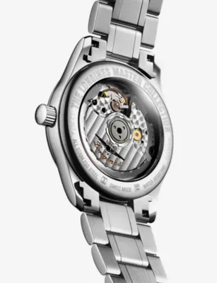 LONGINES L2.357.4.87.6 Master Collection Stainless-Steel And 0.055ct Diamond Automatic Watch detail 3