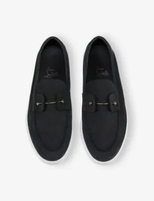 CHRISTIAN LOUBOUTIN Chambeliboat Leather Boat Shoes - EUR 46 / 12 UK MEN detail 2