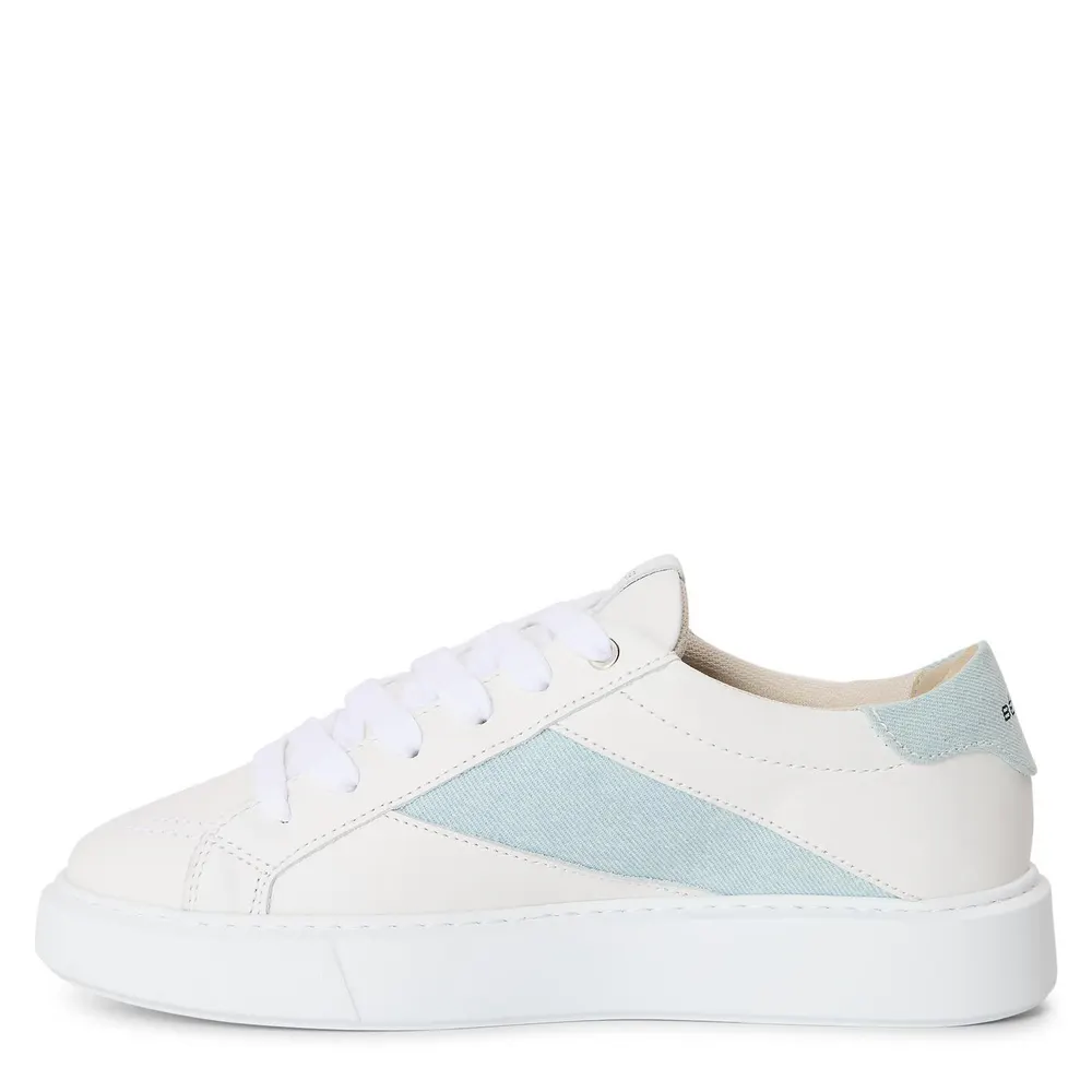 BELIER BELIER Soho Cupsole Sn63 in White/Blue, additional product view 2