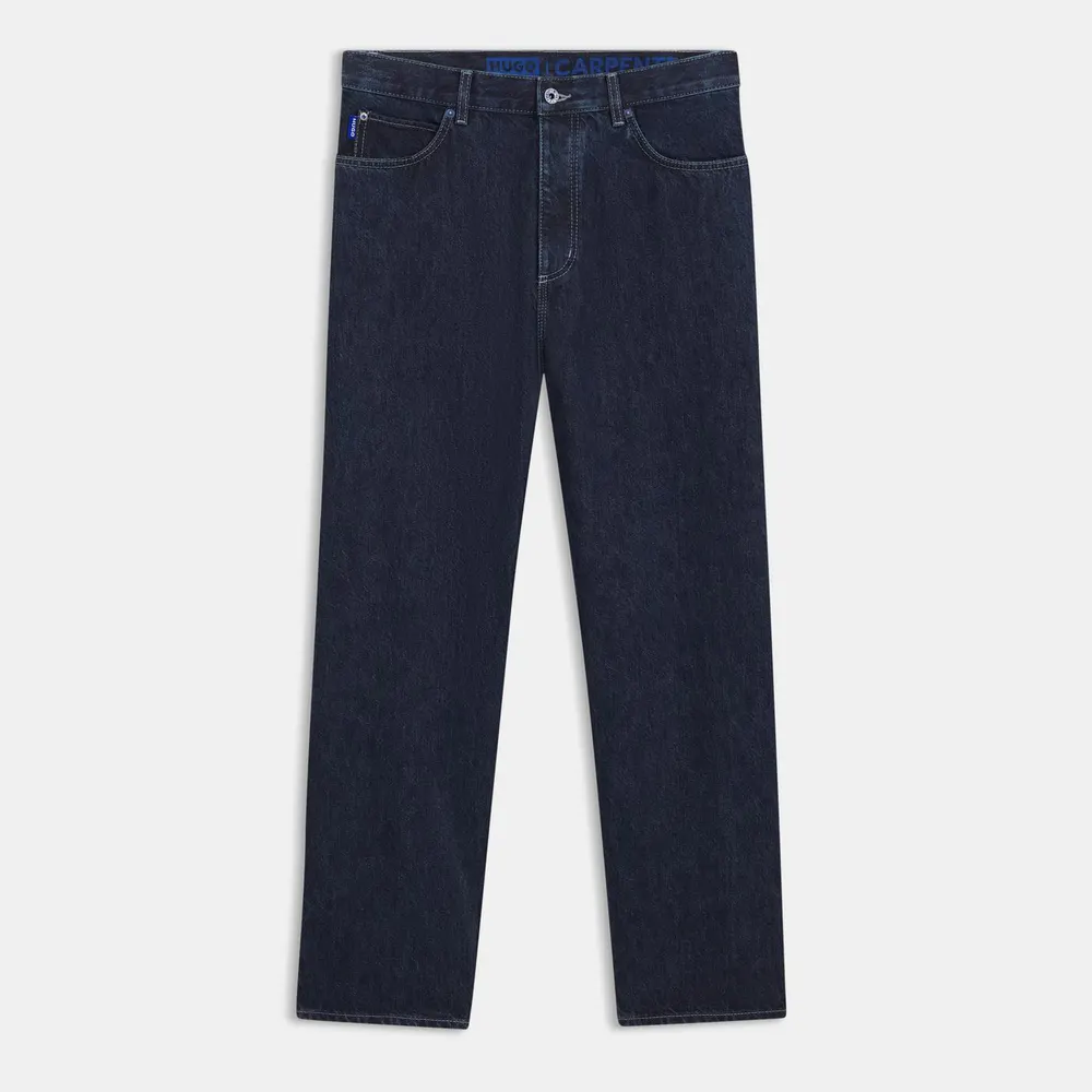 Hugo Mens HUGO Straight Leg Denim Jeans (Carpenter)