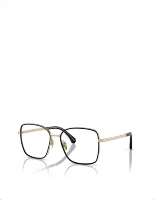 CHANEL Square-frame metal sunglasses detail 2