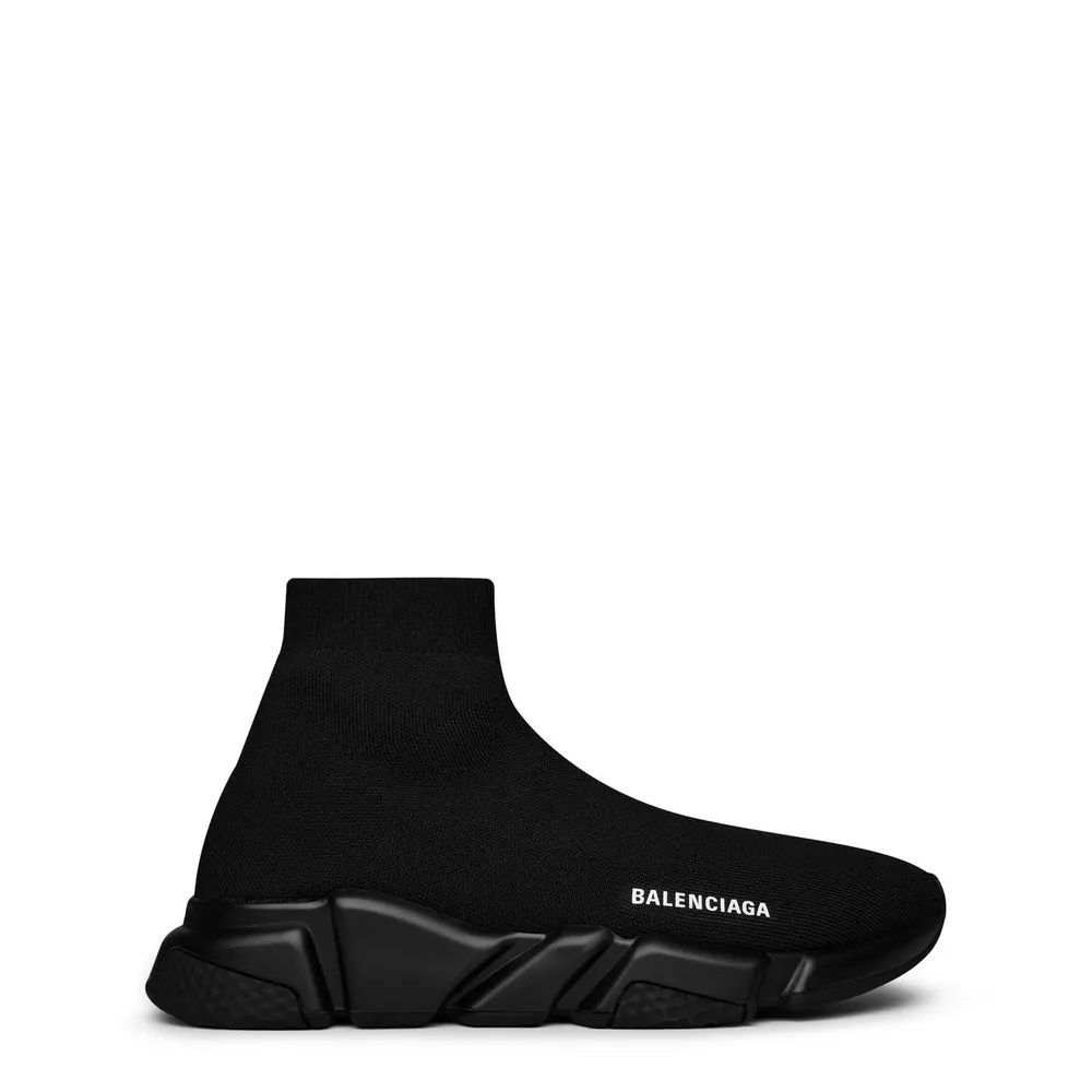 Balenciaga Speed Sock Trainers in Black/Black – Footwear