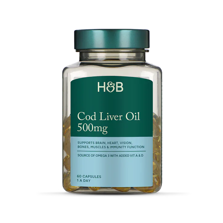 For Him Pure Cod Liver Oil 500mg 60 Capsules detail 2