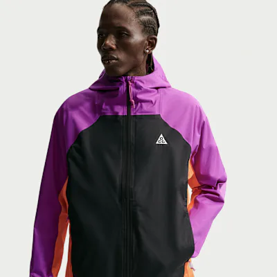 Nike ACG Phantazma Men's Storm-FIT ADV Jacket - Vivid Purple/Black/Safety Orange/Summit White