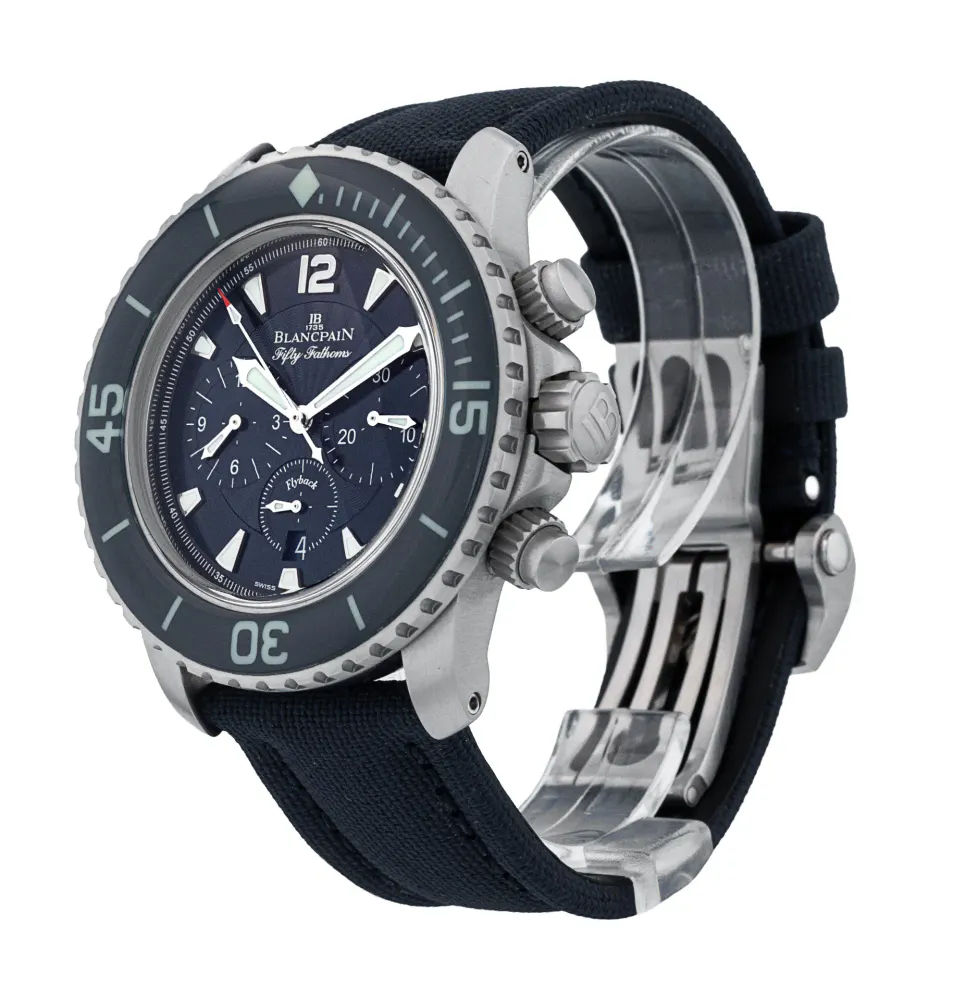 Blancpain Fifty Fathoms 5085FB-1140-52B — 2023 — Very good in Blue Baton, additional product view 2