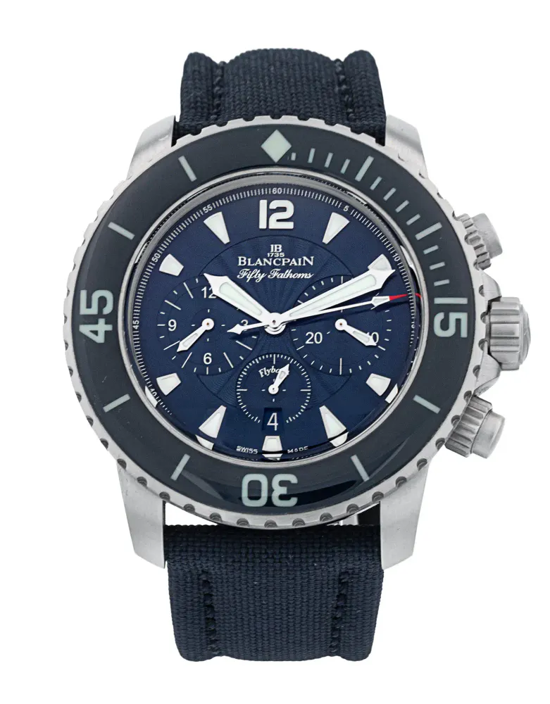 Blancpain Fifty Fathoms 5085FB-1140-52B — 2023 — Very good in Blue Baton – Pre-owned watches