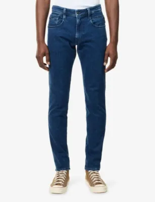 REPLAY Anbass Slim-Leg Denim Jeans - 34/32 in MEDIUM BLUE, additional product view 3