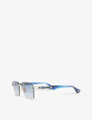 DITA D4000423 square-frame metal sunglasses detail 3