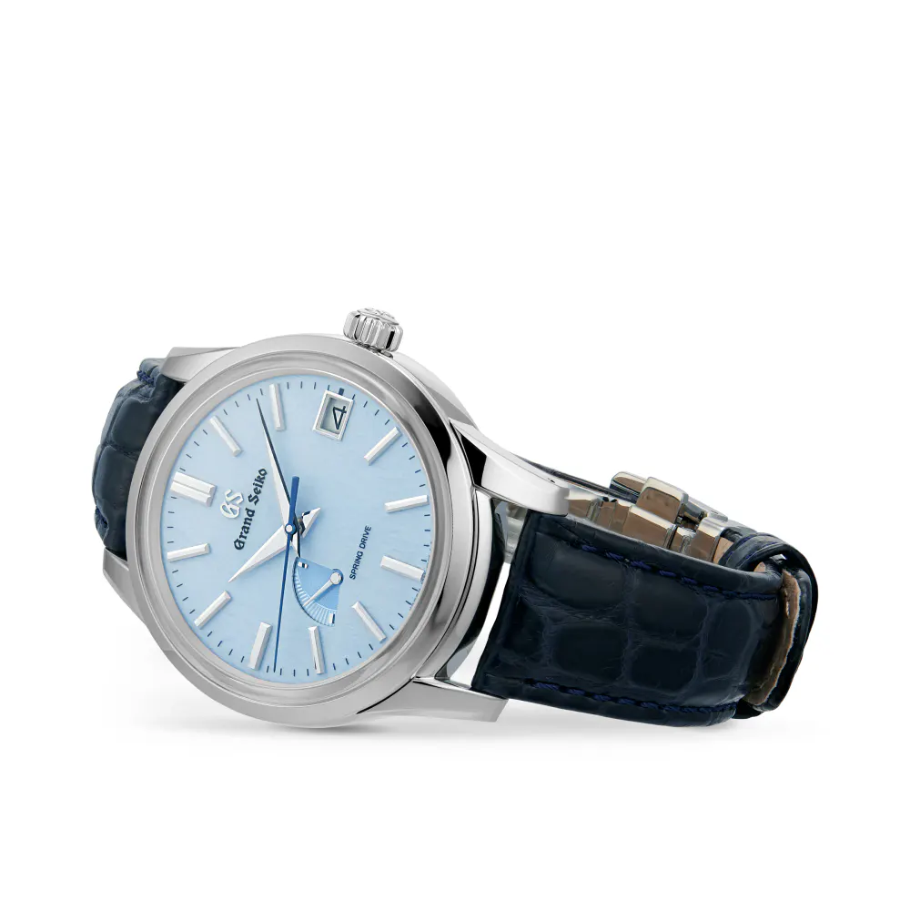 Grand Seiko Elegance 'Skyflake' Automatic Spring Drive 3-Day detail 2