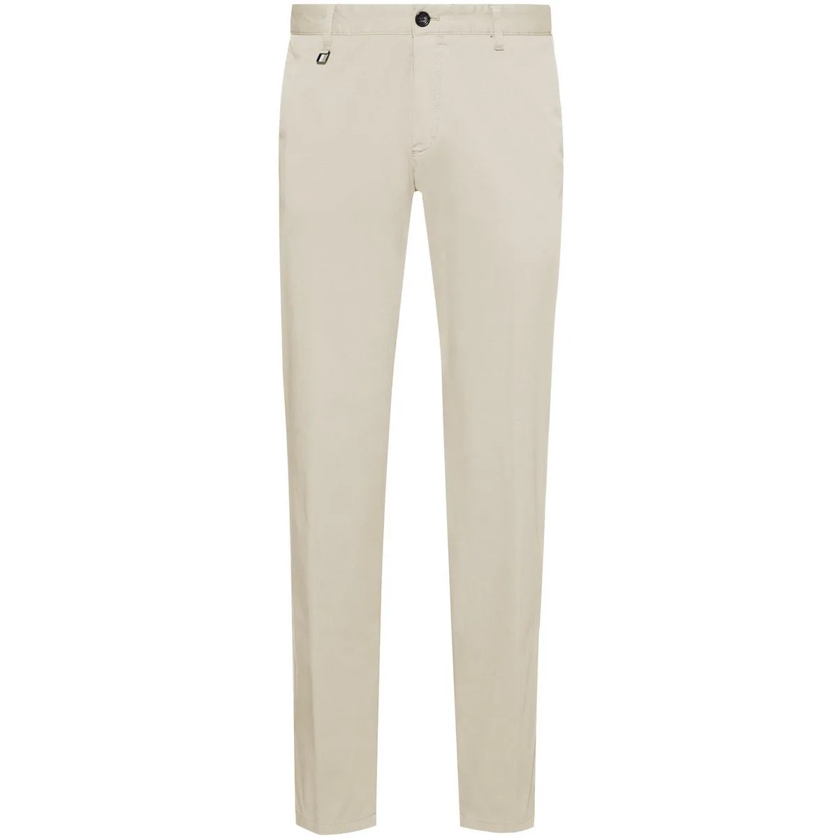 Boss Men's Black Cotton Slim Fit Trousers