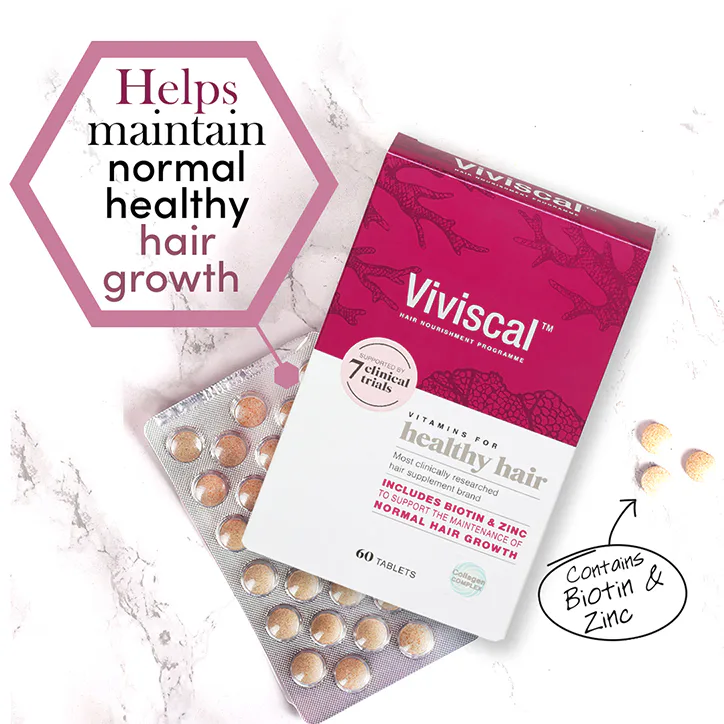 Viviscal Healthy Hair Vitamins 60 Tablets, additional product view 2