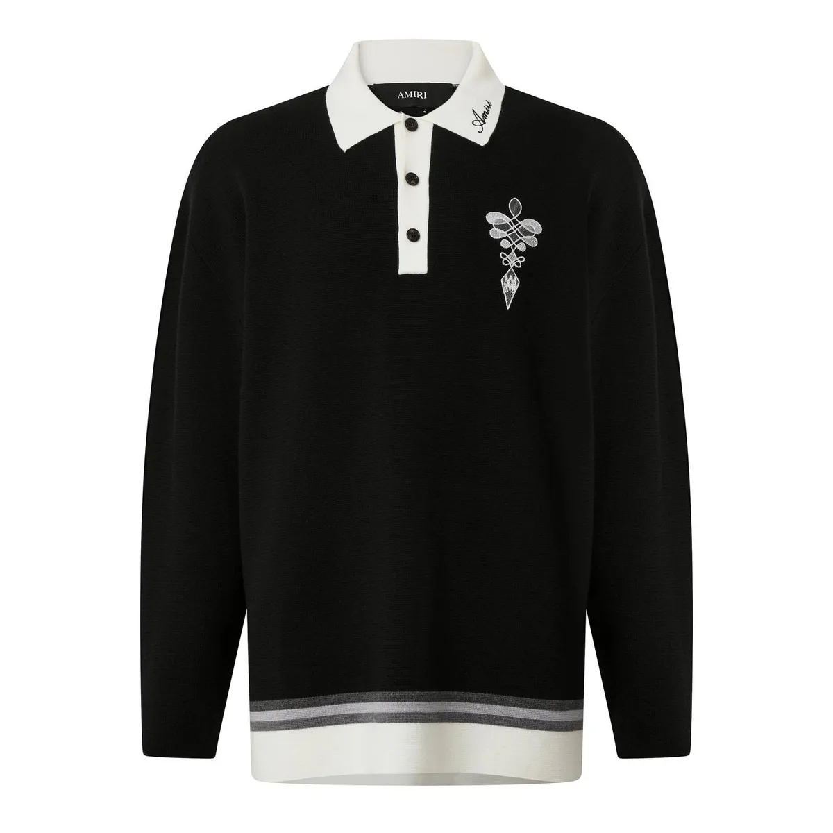 Amiri Amiri Lasso Knt Polo Sn64