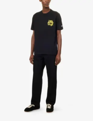 CHAMPION X THE GENTLEMAN Champion x The Gentlemen Tiger Graphic Cotton-Jersey T-Shirt detail 2