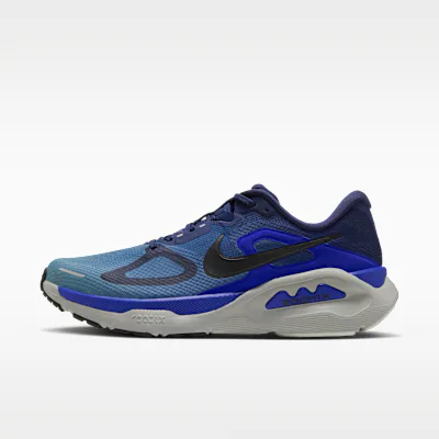 Nike Structure Plus Men's Road Running Shoes - Midnight Navy/Smoky Blue/Racer Blue/Black