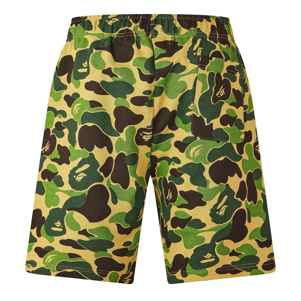 A Bathing Ape Men's Fleece Jogger Shorts detail 2