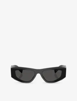 PRADA PR B19S Pillow-Frame Acetate Sunglasses