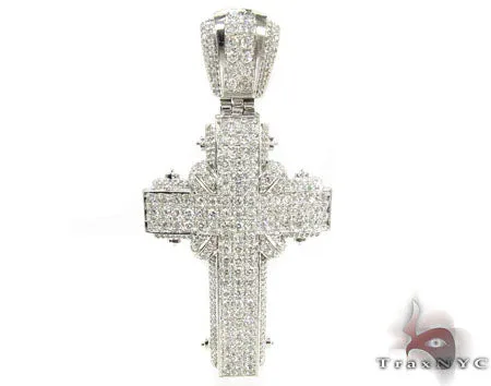 RINA - For Him FACTORY Astral Cross Crucifix 30645 in Rose Gold – Pendant