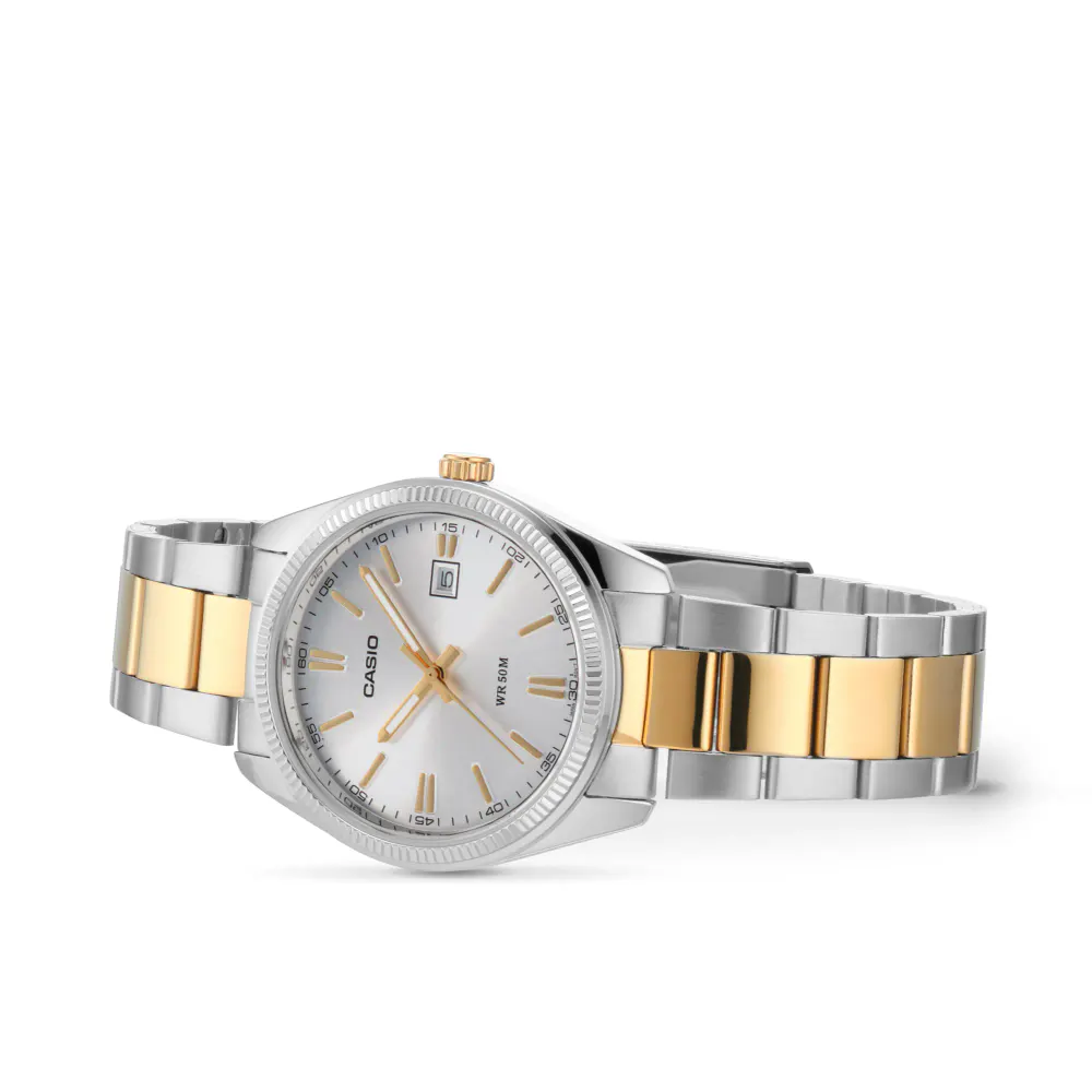 Casio Vintage Retro Collection 44.25mm Unisex Watch in Silver, additional product view 2