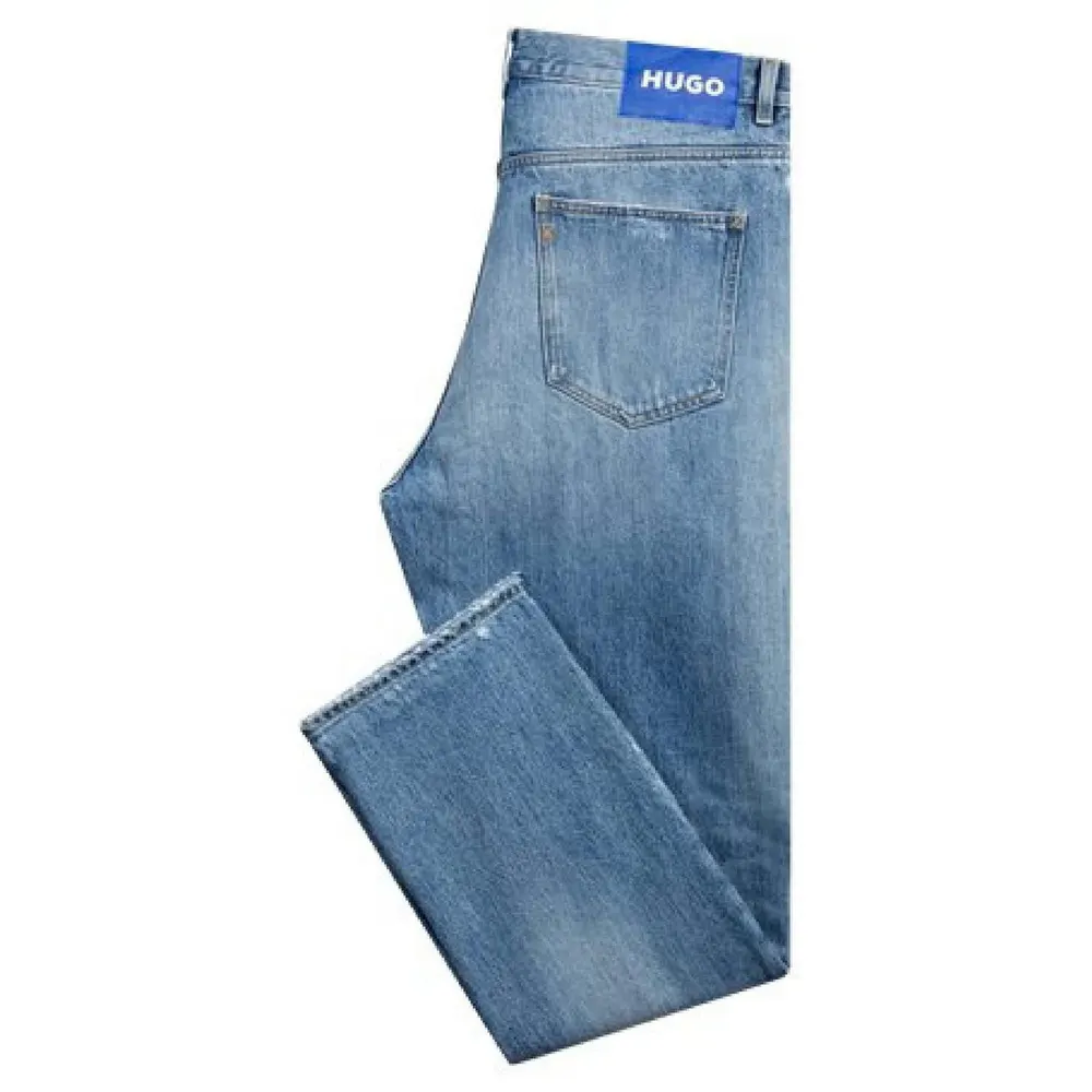 Hugo Nate Baggy-Fit Jeans detail 3