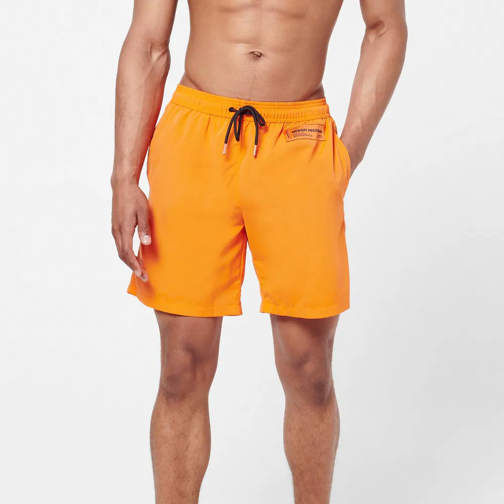 Heron Preston Logo Patch Swim Shorts detail 2