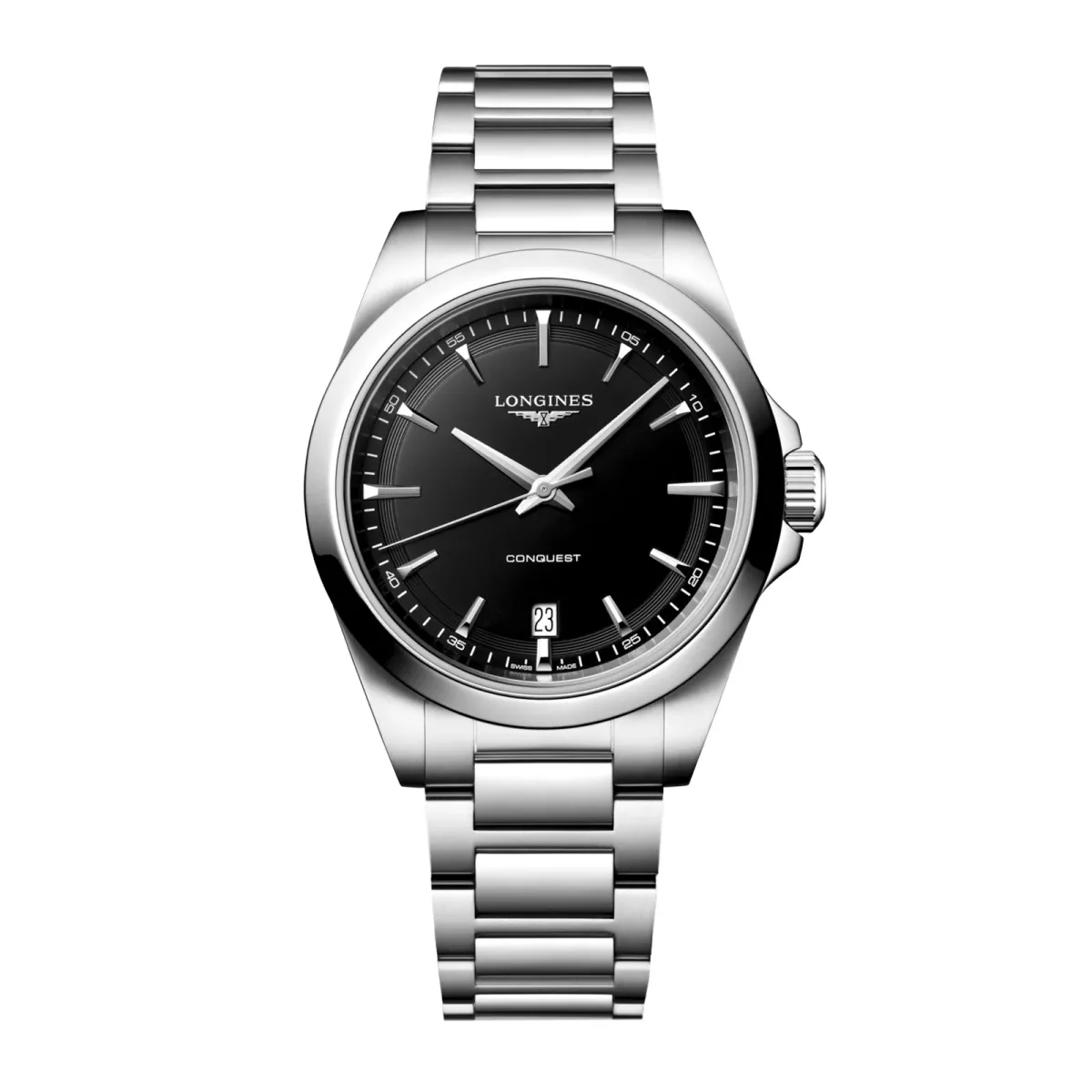 Longines Conquest 38mm Mens Watch Black
