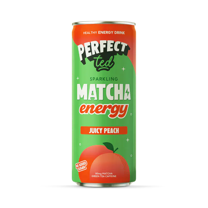 PerfectTed Matcha Energy Peach 250 ml
