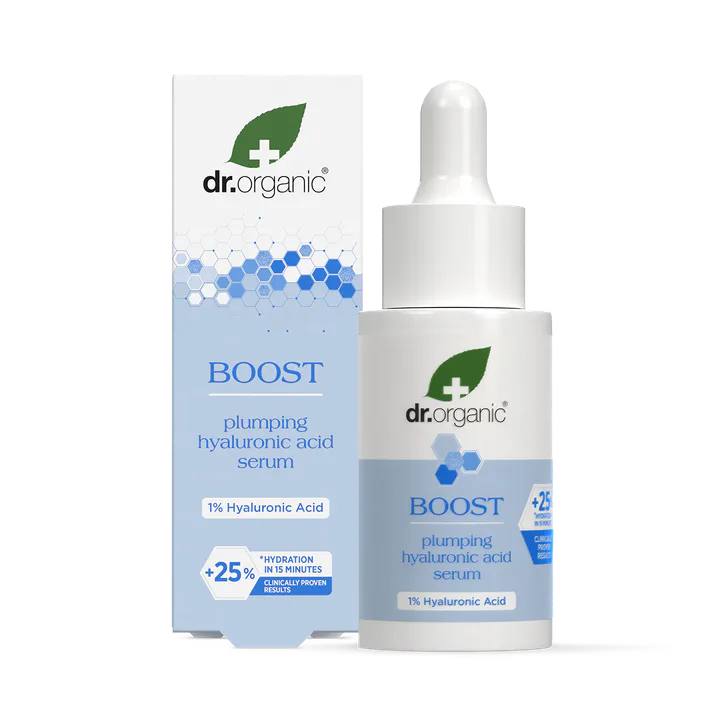 Dr Organic Boost Plumping Hyaluronic Acid Serum 30 ml